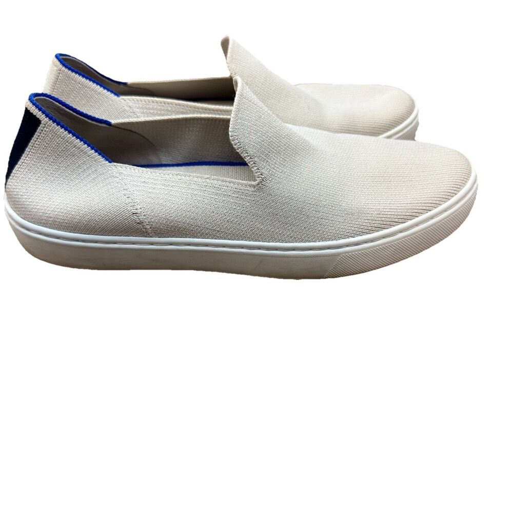 Rothy’s The Original Slip On Sneaker In Sand Color Womens Size 8